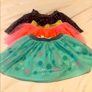 Three 3T skirts
